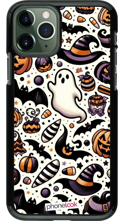 Coque iPhone 11 Pro - Halloween 2024 Cute Pattern