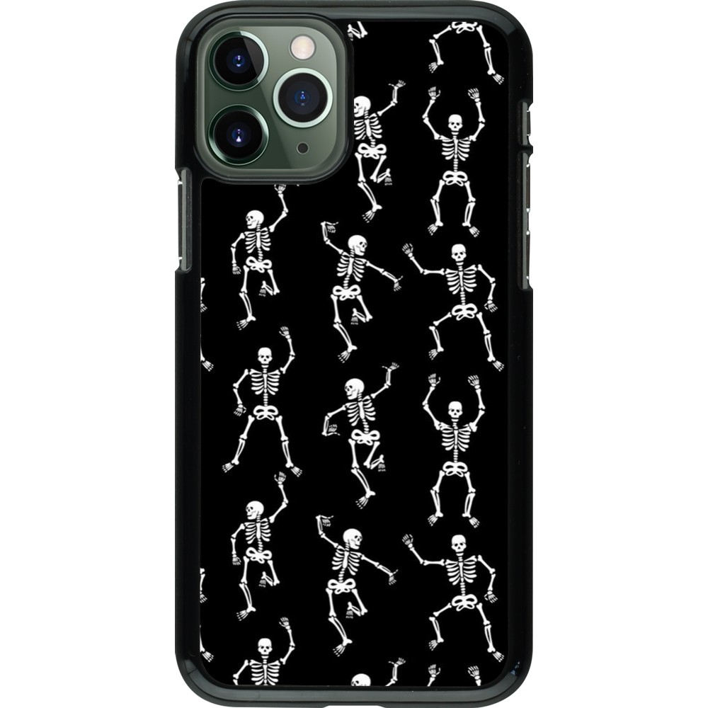 Coque iPhone 11 Pro - Halloween 2024 dancing skeleton