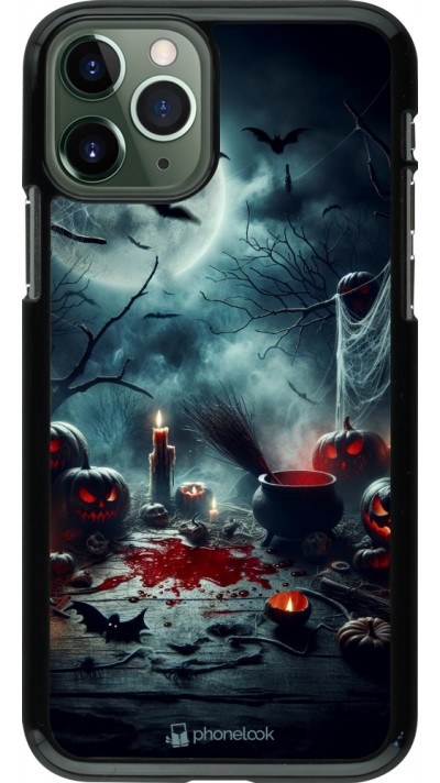 Coque iPhone 11 Pro - Halloween 2024 Dark Moon