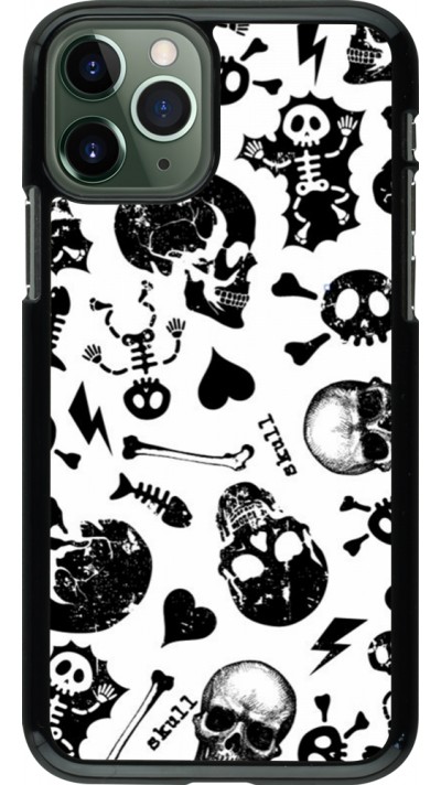 Coque iPhone 11 Pro - Halloween 2024 skeleton mix