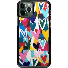 Coque iPhone 11 Pro - Joyful Hearts