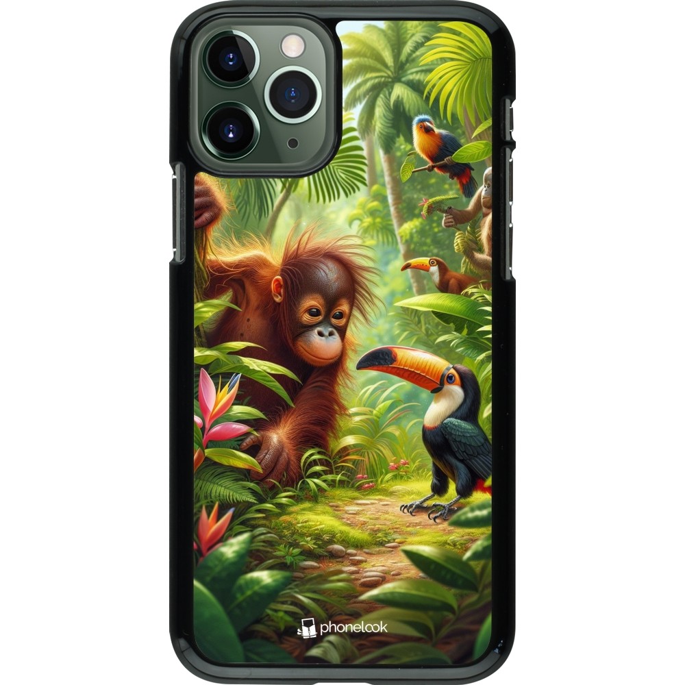 Coque iPhone 11 Pro - Jungle Tropicale Tayrona