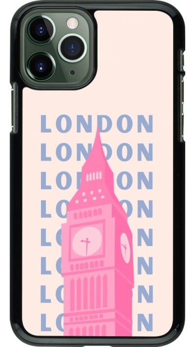 Coque iPhone 11 Pro - London Pink Print