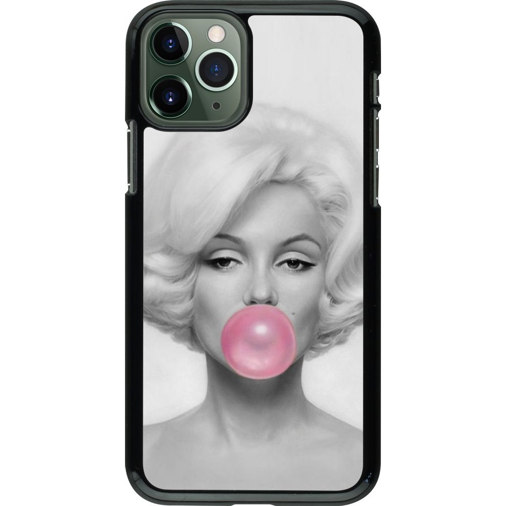 Coque iPhone 11 Pro - Marilyn Bubble