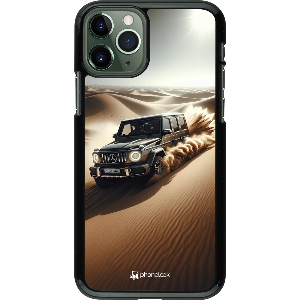 Coque iPhone 11 Pro - Mercedes G Drift Desert