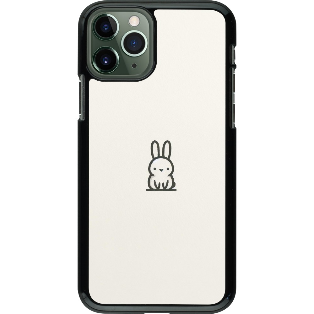 Coque iPhone 11 Pro - Minimal bunny cutie