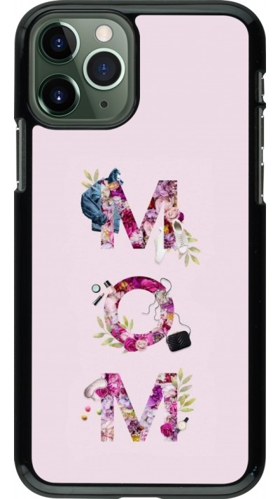 Coque iPhone 11 Pro - Mom 2024 girly mom