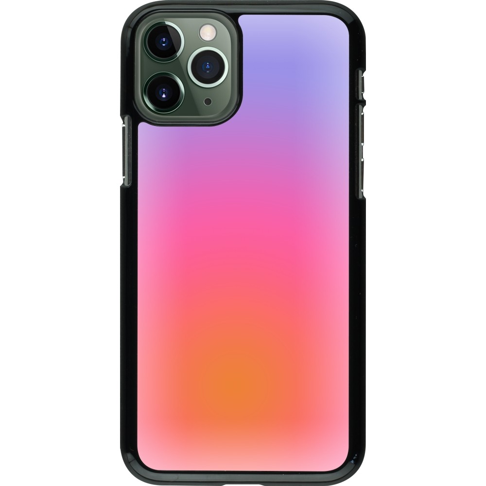 Coque iPhone 11 Pro - Orange Pink Blue Gradient