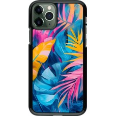 iPhone 11 Pro Case Hülle - Palms Blue