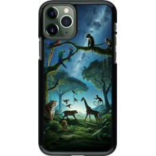 iPhone 11 Pro Case Hülle - Paradies der exotischen Tiere