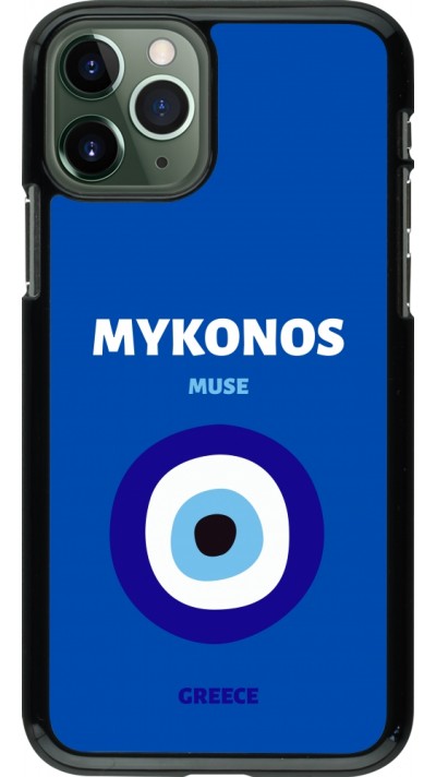 Coque iPhone 11 Pro - Pop Summer Destination Mykonos