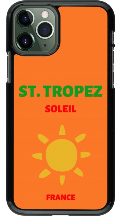 Coque iPhone 11 Pro - Pop Summer Destination St-Tropez