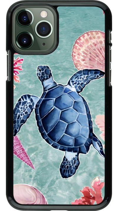 Coque iPhone 11 Pro - Preppy Turtle