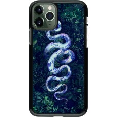 iPhone 11 Pro Case Hülle - Snake Blue Anaconda