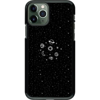 Coque iPhone 11 Pro - Space Doodle