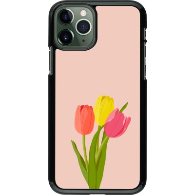 Coque iPhone 11 Pro - Spring 23 tulip trio