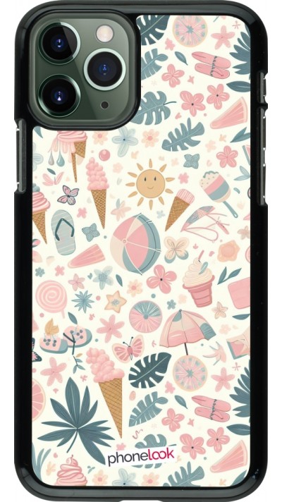 Coque iPhone 11 Pro - Summer Pink Pattern