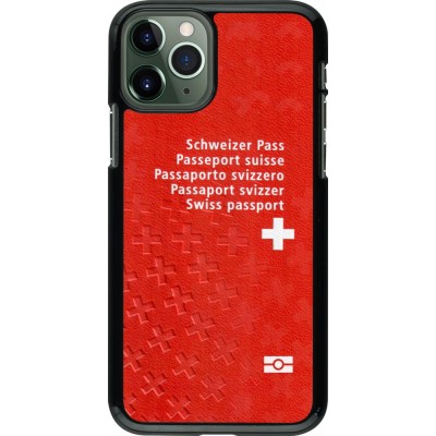 Coque iPhone 11 Pro - Swiss Passport