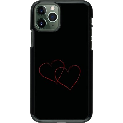 Coque iPhone 11 Pro - Valentine 2023 attached heart