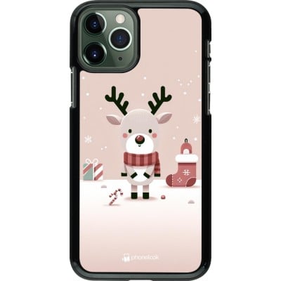 Coque iPhone 11 Pro - Noël 2023 Choupinette Renne