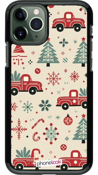 iPhone 11 Pro Case Hülle - Weihnachten 2024 Lkw Tanne