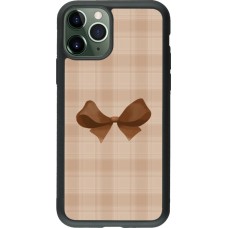 Coque iPhone 11 Pro - Silicone rigide noir Autumn 2024 bow