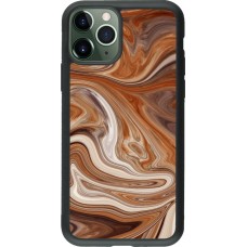 Coque iPhone 11 Pro - Silicone rigide noir Autumn 2024 marbe