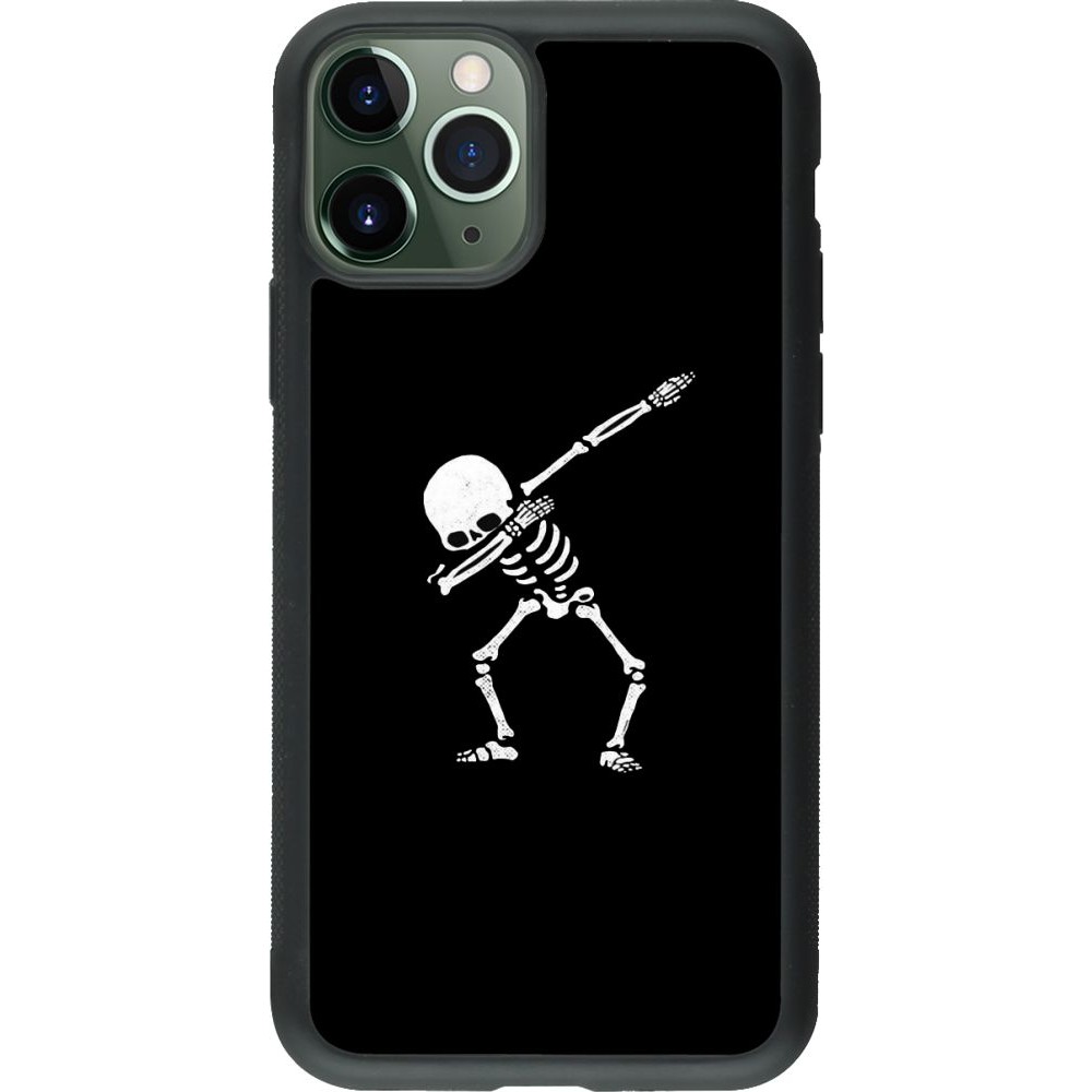 Coque iPhone 11 Pro - Silicone rigide noir Halloween 19 09