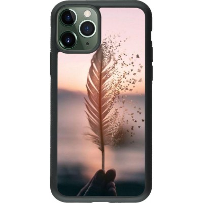 Coque iPhone 11 Pro - Silicone rigide noir Hello September 11 19