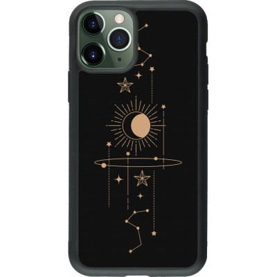 Coque iPhone 11 Pro - Silicone rigide noir Spring 23 astro