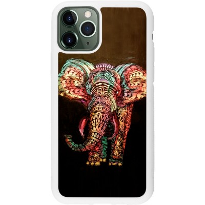 Coque iPhone 11 Pro - Silicone rigide blanc Elephant 02