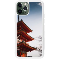 Coque iPhone 11 Pro - Silicone rigide blanc Spring 23 Japan