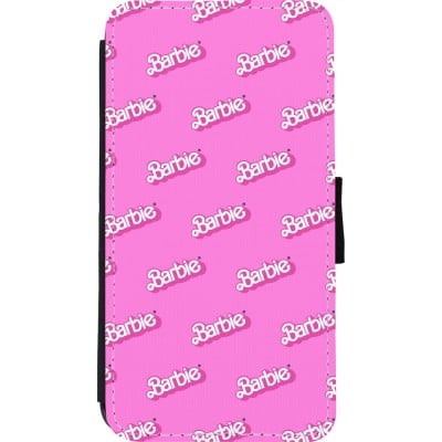 Coque iPhone 11 Pro - Wallet noir Barbie Pattern