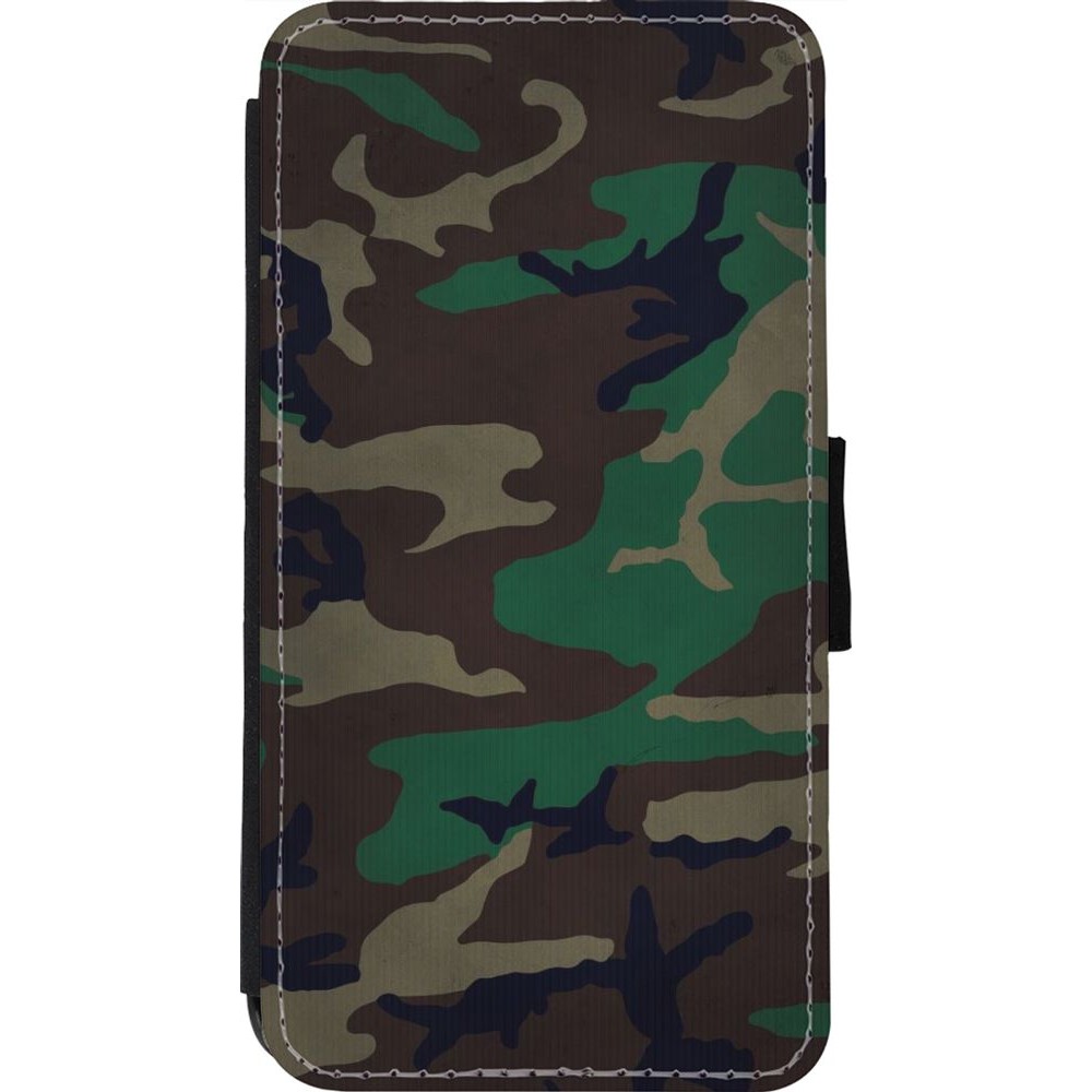 Coque iPhone 11 Pro - Wallet noir Camouflage 3