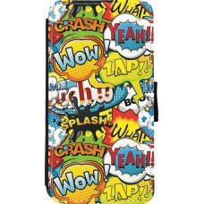 Coque iPhone 11 Pro - Wallet noir Cartoons slogans