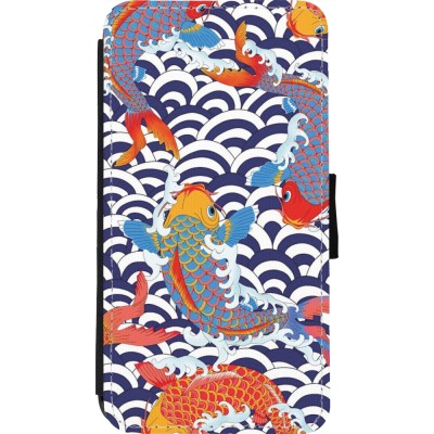 Coque iPhone 11 Pro - Wallet noir Easter 2023 japanese fish