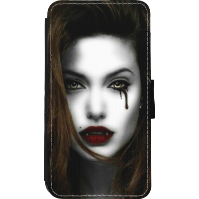 Coque iPhone 11 Pro - Wallet noir Halloween 2023 gothic vampire