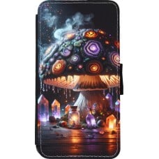 Coque iPhone 11 Pro - Wallet noir Halloween Potion Magic