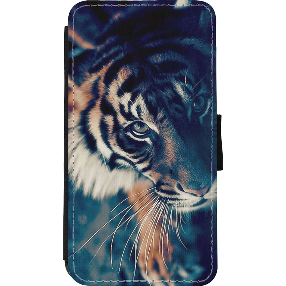 Coque iPhone 11 Pro - Wallet noir Incredible Lion