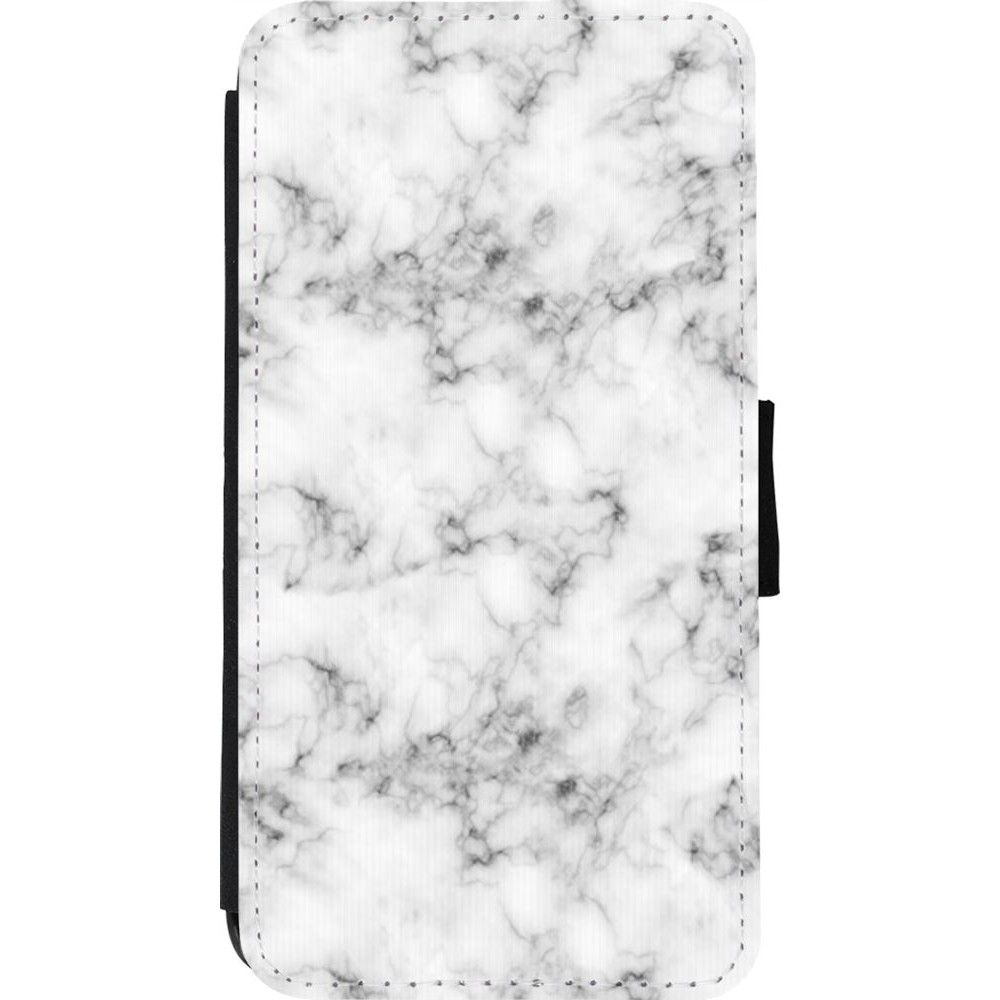 Coque iPhone 11 Pro - Wallet noir Marble 01