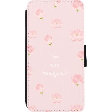 Coque iPhone 11 Pro - Wallet noir Mom 2023 your are magical