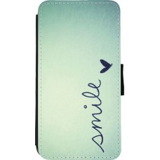 Coque iPhone 11 Pro - Wallet noir Smile