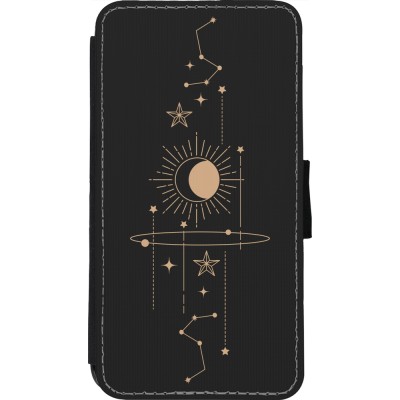 Coque iPhone 11 Pro - Wallet noir Spring 23 astro