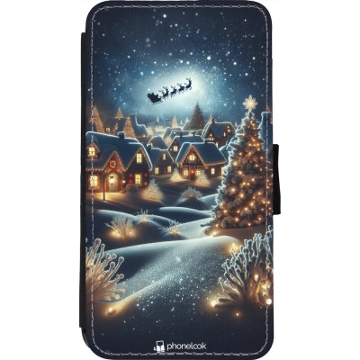 Coque iPhone 11 Pro - Wallet noir Noël 2023 Christmas is Coming