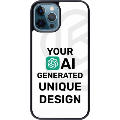 Coque iPhone 12 / 12 Pro - 100% unique générée par intelligence artificielle (AI) avec vos idées