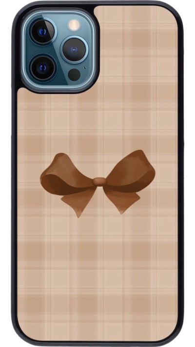 Coque iPhone 12 / 12 Pro - Autumn 2024 bow