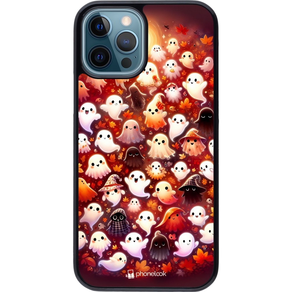 Coque iPhone 12 / 12 Pro - Fantômes automne mignons