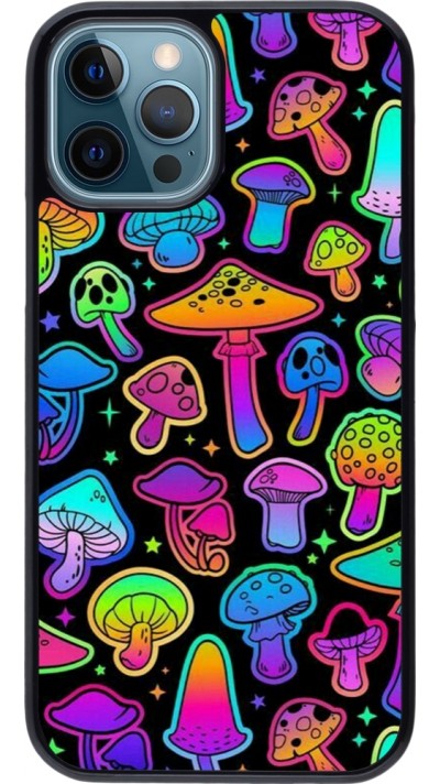 Coque iPhone 12 / 12 Pro - Autumn 2024 magic mushrooms