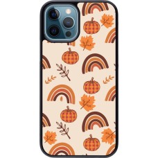 iPhone 12 / 12 Pro Case Hülle - Autumn 2024 rainbow