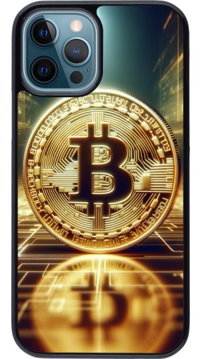 Coque iPhone 12 / 12 Pro - Bitcoin Standing